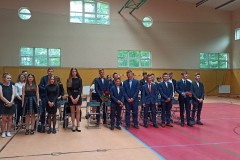 Uczniowie klas VIII